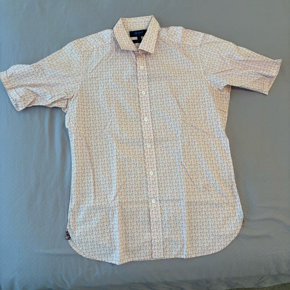 Haspel Men’s Short Sleeve Button-Down Shirt - Picture 4 of 4